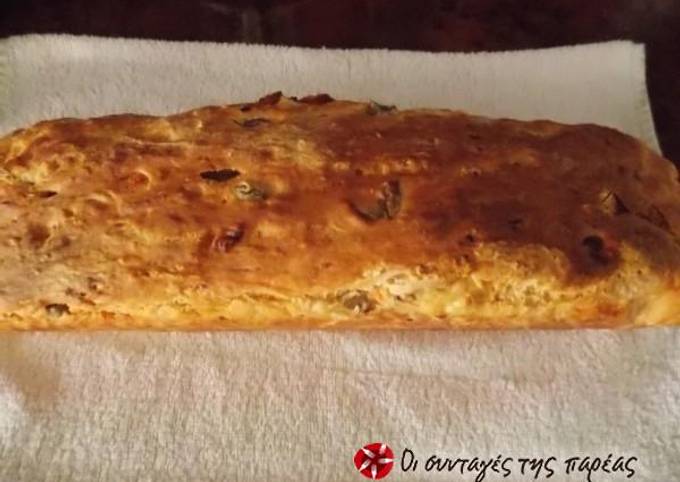 Olive bread easy and delicious