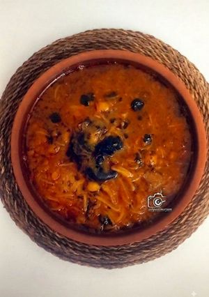 عکسی از دستور سوپ خانم آقا