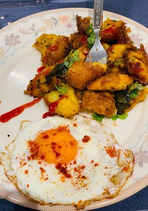 A picture of Pav Upma.