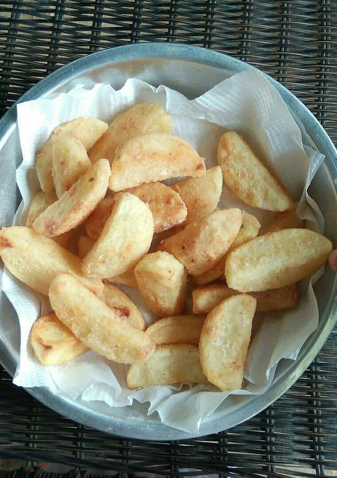 Foto resep Potato Wedges Tepung Bumbu