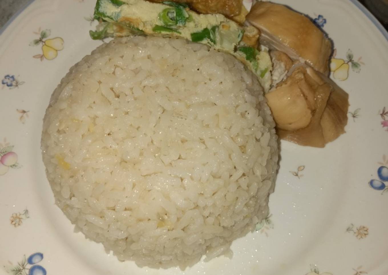 313.🥰.22.16. Singapure Chicken Rice (Nasi Hainan Singapura)