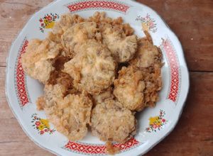 Foto resep Otak Sapi Goreng Telur