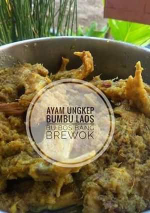 Foto resep Ayam ungkep bumbu laos