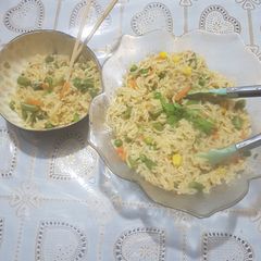 A picture of Kidz approved noodles(chinese styl).