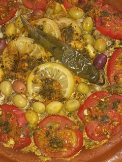 Una foto de Tajín de sardina picada con Arroz