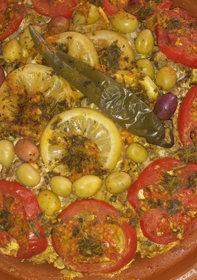 Una foto de Tajín de sardina picada con Arroz