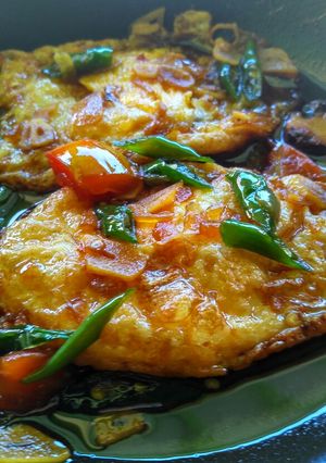 Foto resep Telur bumbu kecap