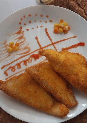 Foto resep Segi Tiga Roti Tawar Kari