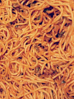 صورة لوصفة معكرونه بالفرن🍝🍅