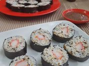 Gambar nasi gulung crabstick