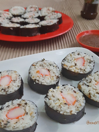 Resep Nasi Gulung Crabstick, Bikin Ngiler