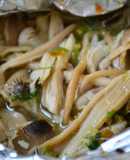 Nấm mối nướng giấy bạc