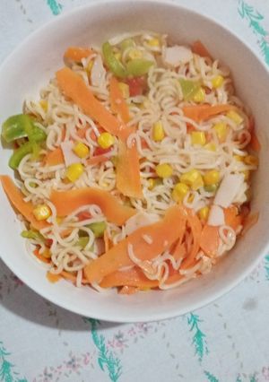 Φωτογραφία της συνταγής Noodles με λαχανικά!