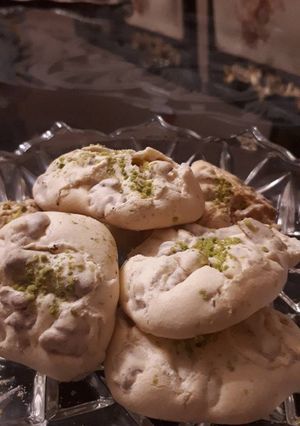 عکسی از دستور شیرینی گردویی پفکی