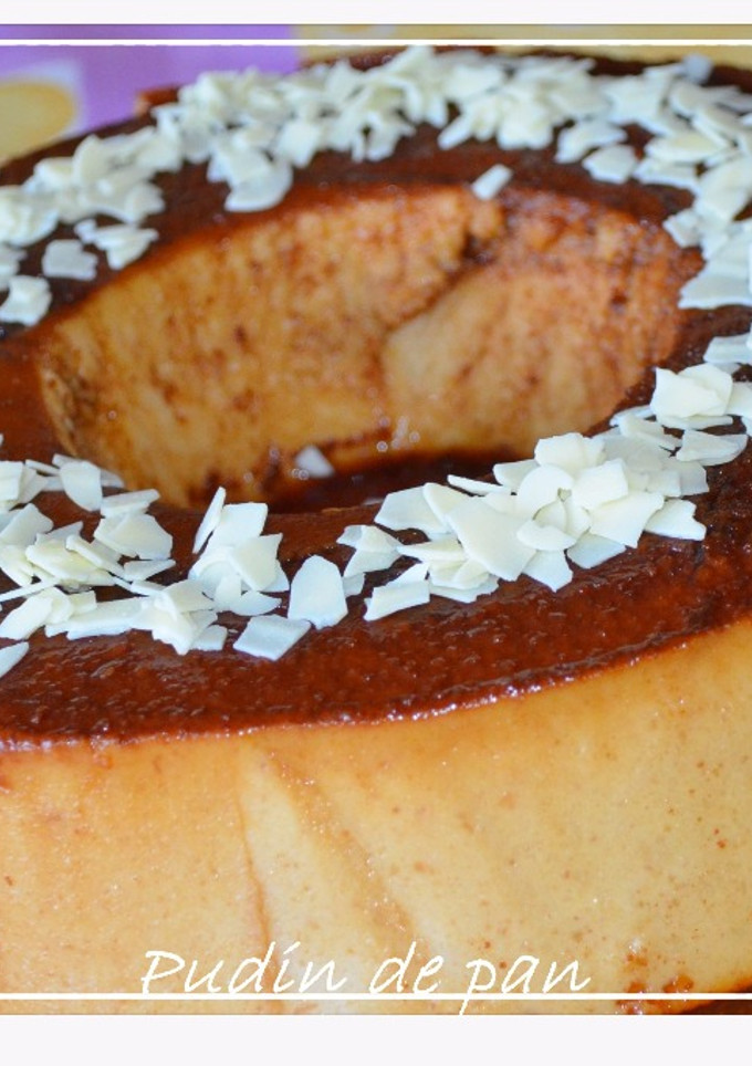 Una foto de Pudín de pan. (Thermomix)