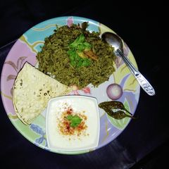 A picture of Green Veggie Pulao.