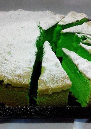Foto resep Simple pandan cake