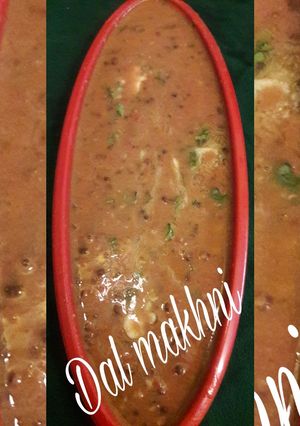A picture of Dal makhni.