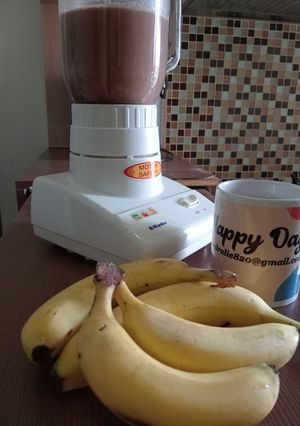 Foto resep 🍌 JUICE PISANG