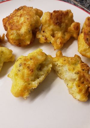 Una foto de Buñuelos de coliflor