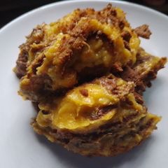 Simple Mango and chocolate cookies Desert A picture of Simple Mango and chocolate cookies Desert.