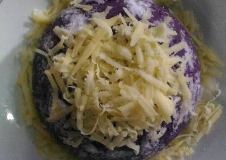 Mashed Purple Sweet Potato