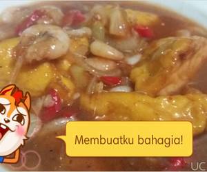 Fresh, Menyajikan Oseng oseng udang tahu alarosa Yummy Mantul