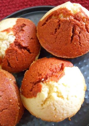 A picture of Half Chocolate Orange Cupcakes.