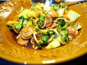 Gambar tumis pokcoy ala resto