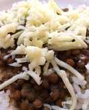 Morisqueta de lentejas