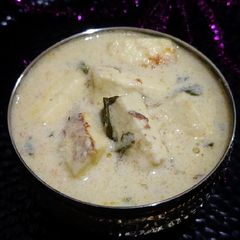 A picture of Paneer in white gravy (no onion no garlic recipe).