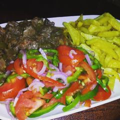 A picture of Simple meal.