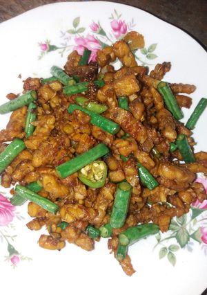 Foto resep Orek Tempe Kacang panjang