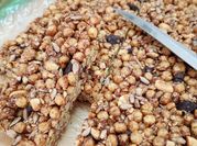 Una foto de quinoa inflada