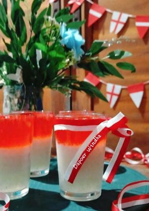 Foto resep 297. Puding Santan Merah Putih