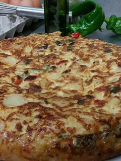 Una foto de Tortilla vegetariana