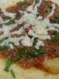 Polenta con salsa bolognesa