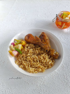 Foto resep Simple Nasi Kabsah ayam