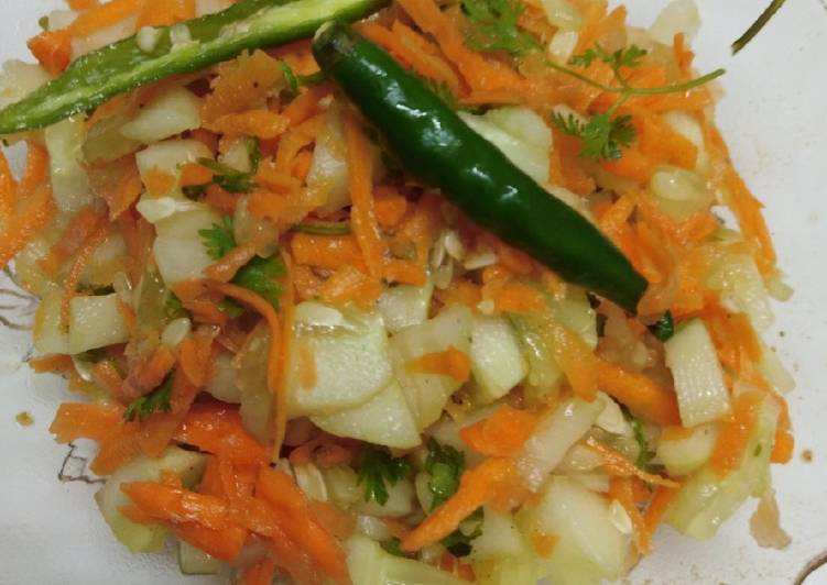 Recipe of Perfect Carrot cucumber salad