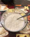 Arroz en leche de coco