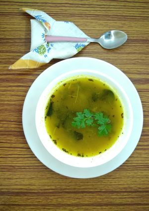 A picture of Amla Rasam.