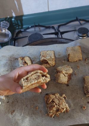 Una foto de Keto cinnammon rolls al horno