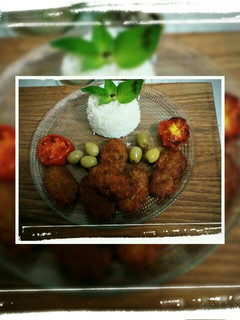 عکسی از دستور کتلت خوشمزه گوشت بدون تخم مرغ😋