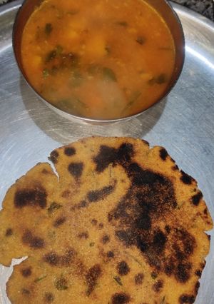 मक्का का पराठा(makka ka paratha recipe in hindi) रेसिपी मुख्य फोटो