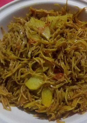 A picture of Spicy vermicelli.