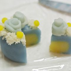 A picture of Nerikiri Wagashi: Party cake.
