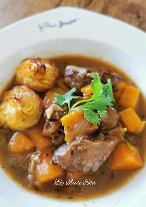 Foto resep 🇨🇵 Beef Ragout (Slow cooked French style Stew)