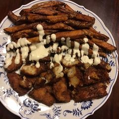 A picture of California Farm Red Snapper in Apple Cider Batter.
