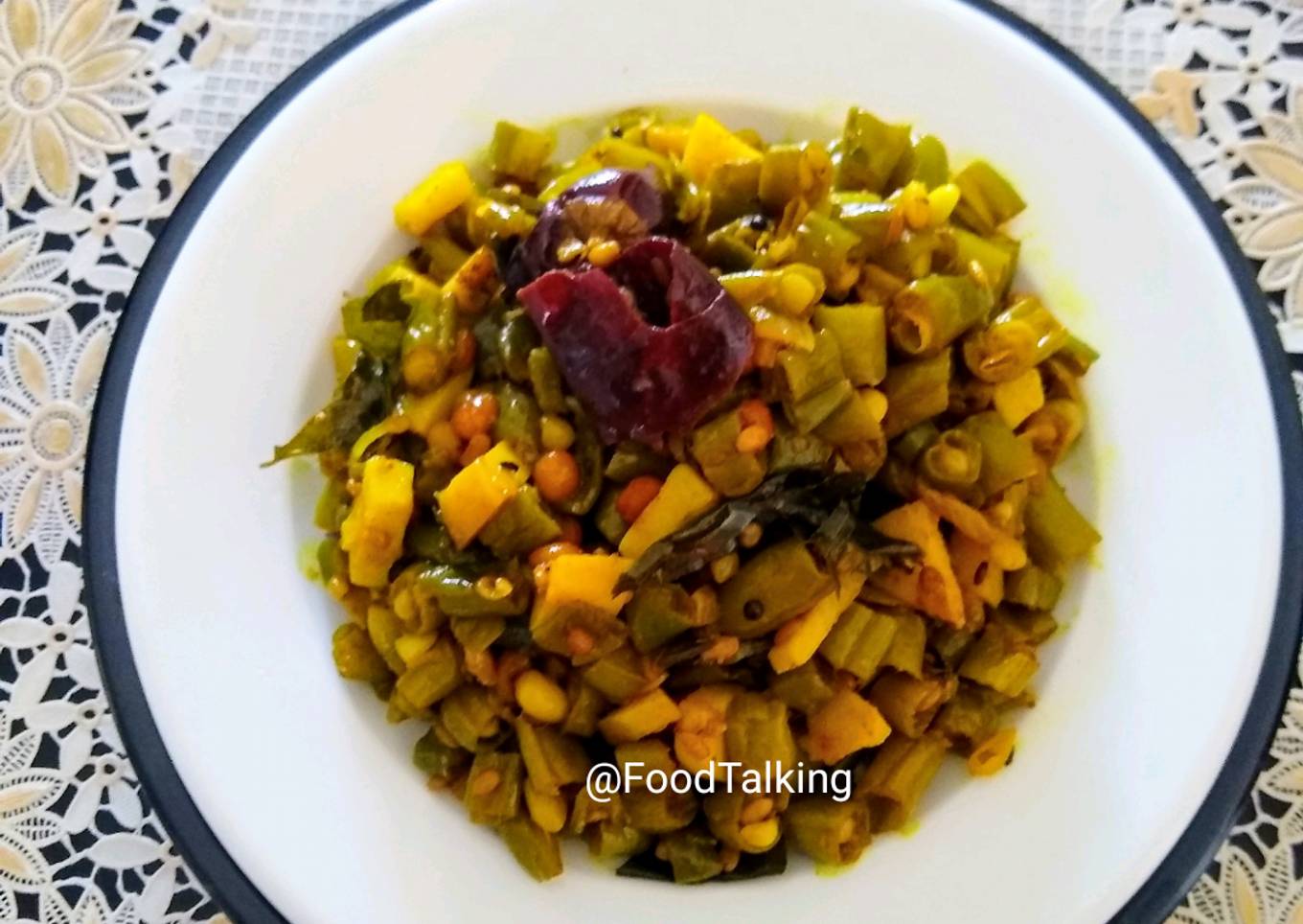 French Beans Fry (South Indian Style)