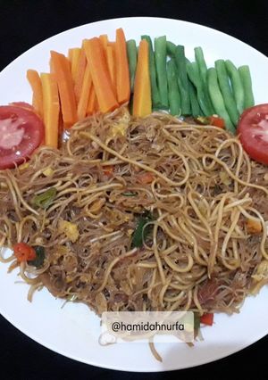 Foto resep Mie Bihun Tek tek